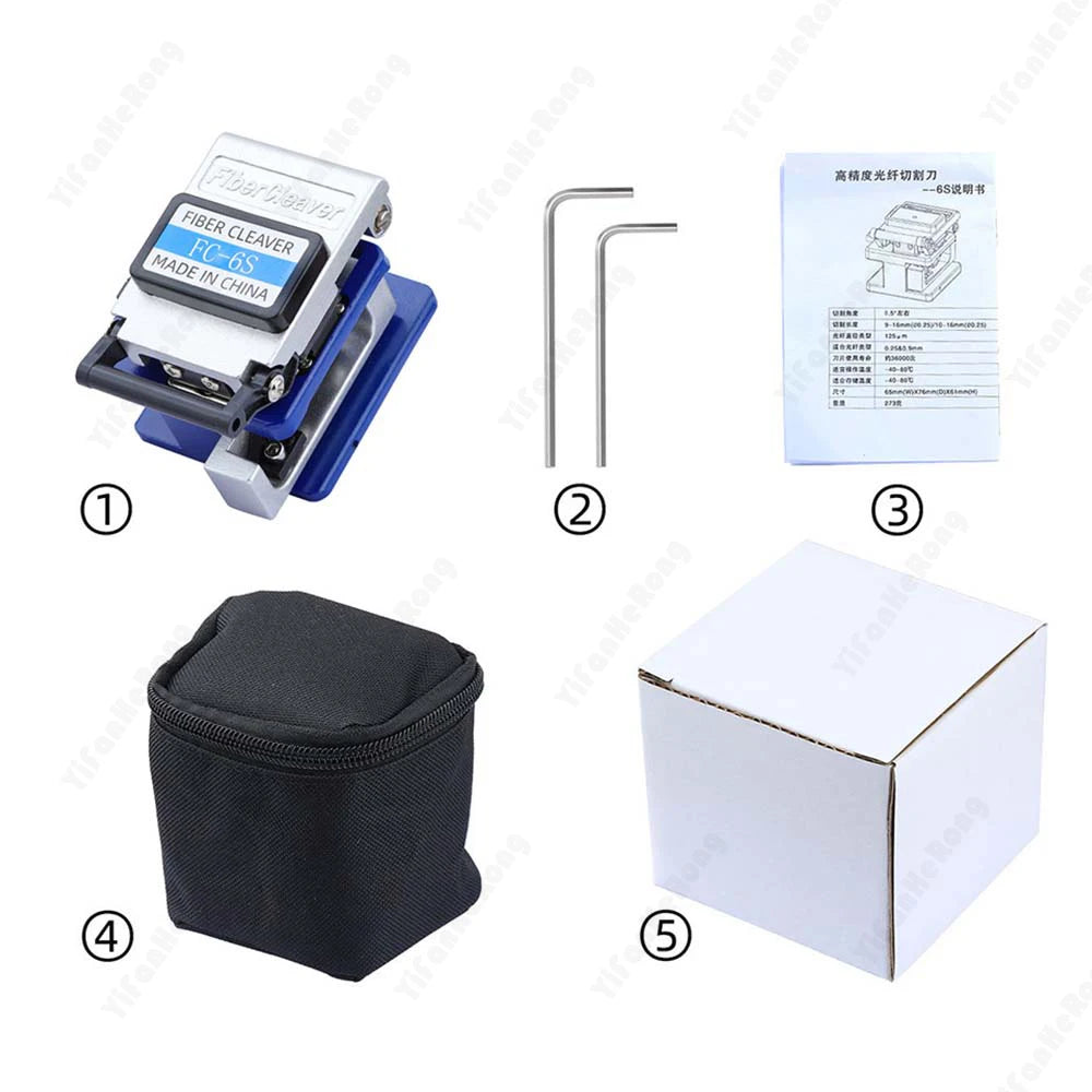 Optical Fiber Cleaver FC-6S FTTH Metal High Precision Cold Connection Cutter Tool Zpaxo