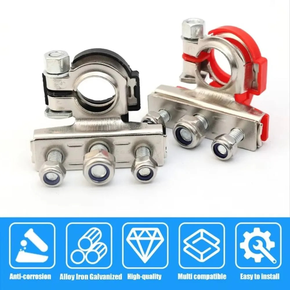 Iron Nickel-plated Lithium Battery Terminal Block Anti-corrosion Zpaxo