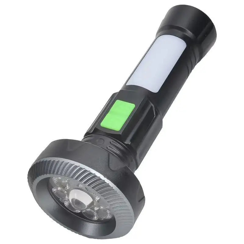 ESMARTER Multi-Mode LED Flashlight with Side Lamp – USB Rechargeable