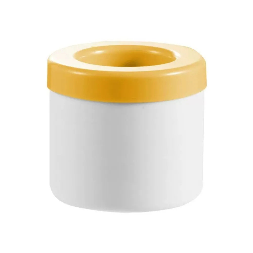 Silicone Ice Cube Mold Crushed Bucket Summer Homemade DIY Zpaxo yellow
