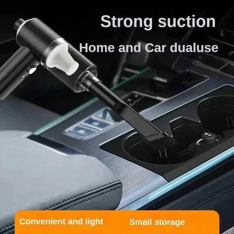 Wireless Car Vacuum Cleaner USB Charging 1200mAh Portable Cleaning Appliance Mini Wet and Dry Blow Vacuum Cleaner Household Zpaxo
