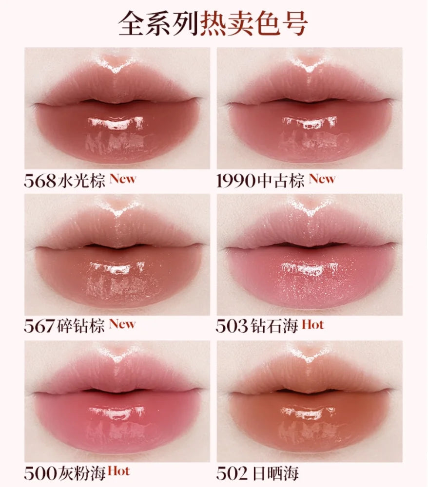 Joocyee Lasting Glossy Melting Balm Solid Lip Gloss Lipstick Rouge Zpaxo