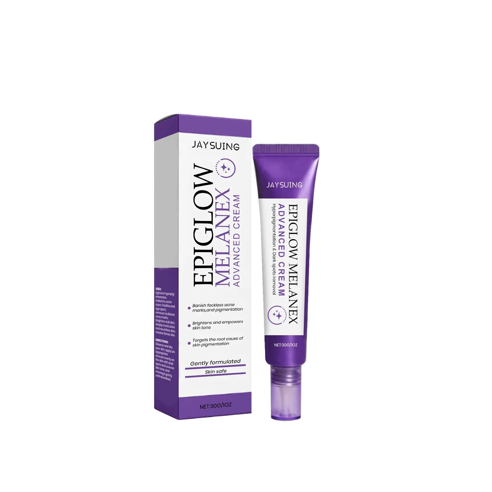 Jaysuing Dark Spot Remover Cream – Brighten & Anti-Aging 30g Dark Spot Face Cream Zpaxo 30g boxed 30g
