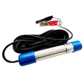 Underwater Fishing Light 50W Fish Lure Bait Finder Lamp 12-24V LED Fishing Night Light Waterproof for Squid Shrimp Krill Zpaxo White 50W