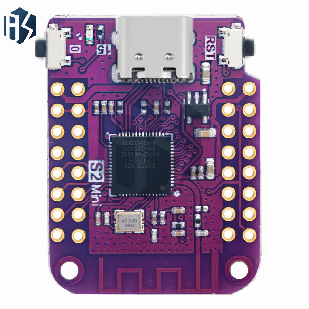 ESP32-S2 Mini Iot Development Board ESP32-S2FN4R2 Wi-fi 4 802 11 B G Zpaxo