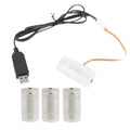 652F USB to 6V LR14 C Battery Alternative USB to 4x1.5V LR14 C Battery Eliminators with Thin Wire Easy Installation Zpaxo 2 meters China Mainland