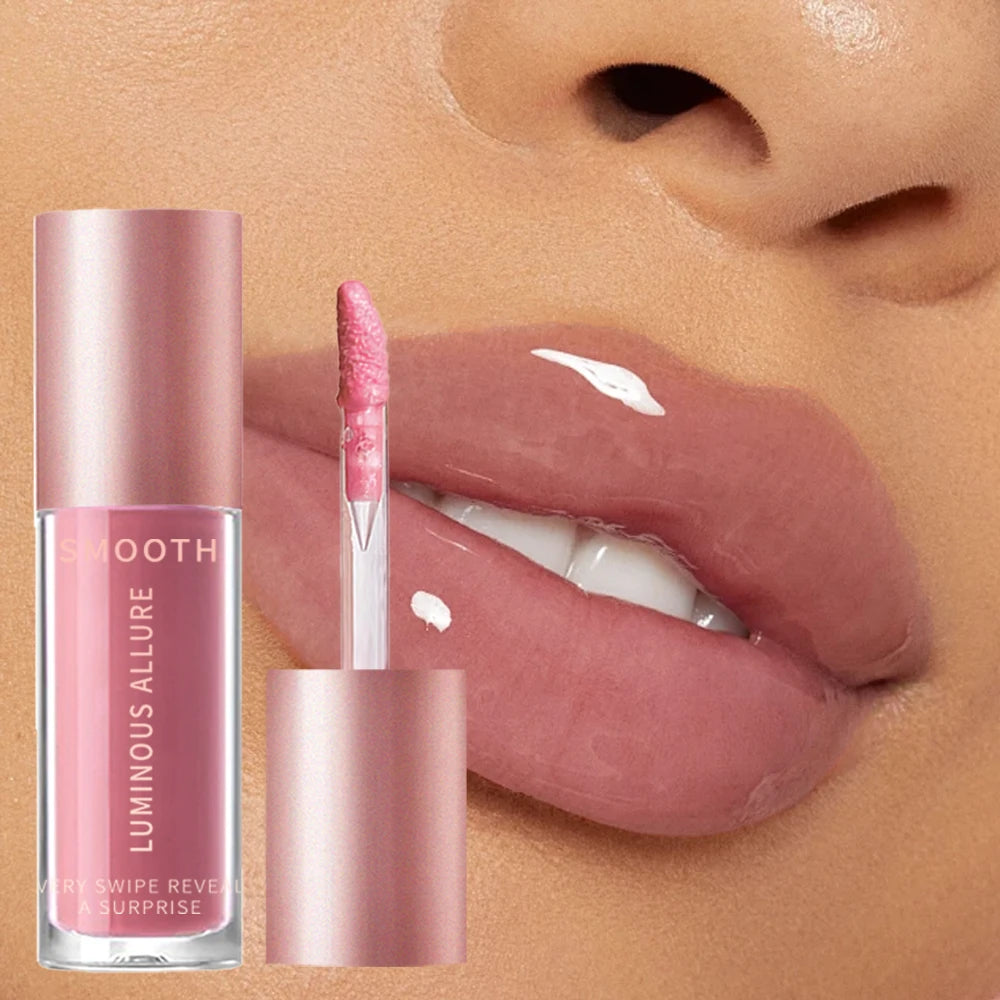 Glossy Lip Glaze 4 Colors Moisturizing Long-wear Gloss Pigment Zpaxo