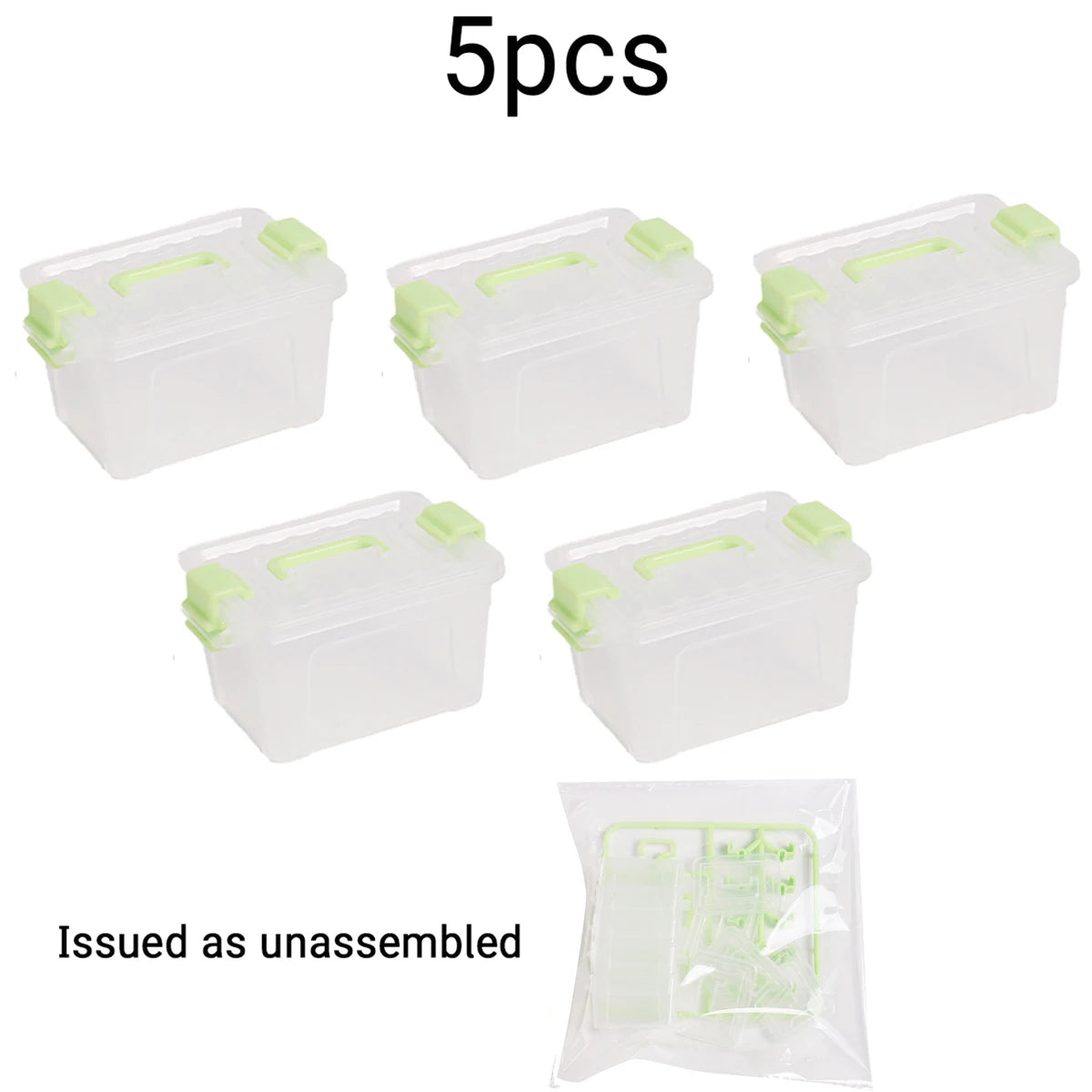 Mini Storage Boxes Dollhouse Miniature Containers 5/10 PCS
