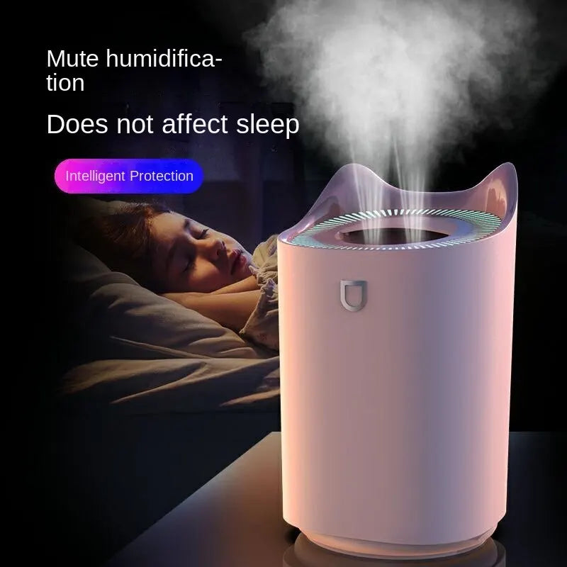 3000Ml Dual Jet Air Humidifier Large Capacity Atomizer Ultrasonic Aroma Diffuser Cool Mist Maker Air Humificador Purifier Zpaxo