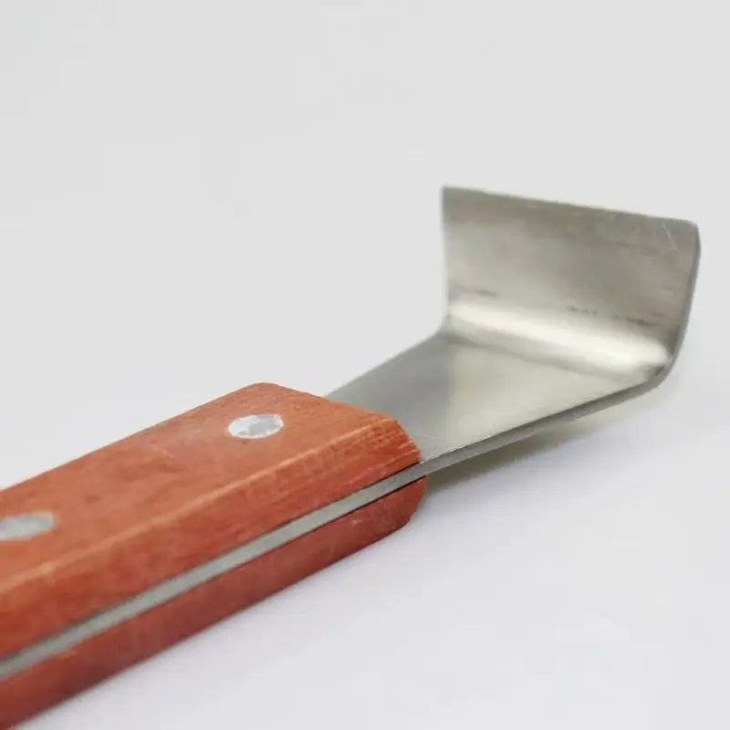 Stainless Steel Beekeeping Cleaning Knife Half Bending Scraper Bee