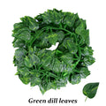 12 Artificial Ivy Fake Vines Garland Hanging Plants Green Leaves