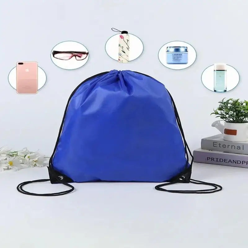 Robust Fashionable Fitness Storage Rucksack Nylon Oxford Pocket Tote Zpaxo