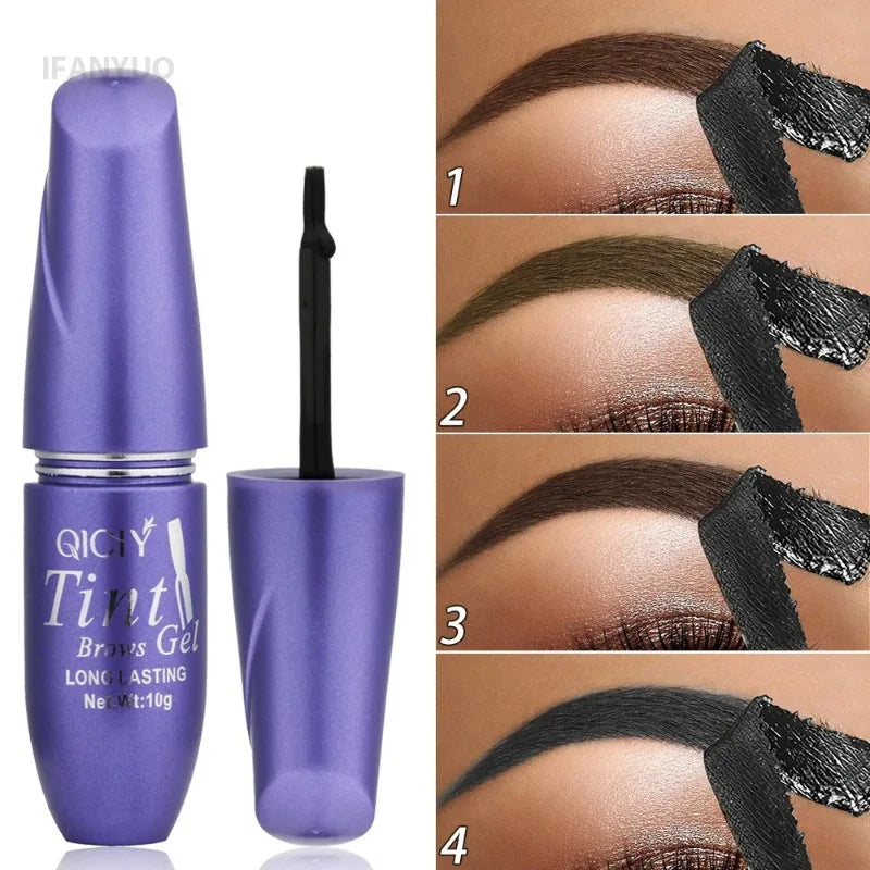 Semi-permanent Peel Off Eyebrow Dye Cream Waterproof Sweatproof Brow