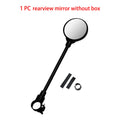 1PC Bicycle Rearview Handlebar Mirrors 360 for Mountain Road Bike Motorcycle Bendable Hose Adjustable Rearview Mirror Zpaxo 1pc