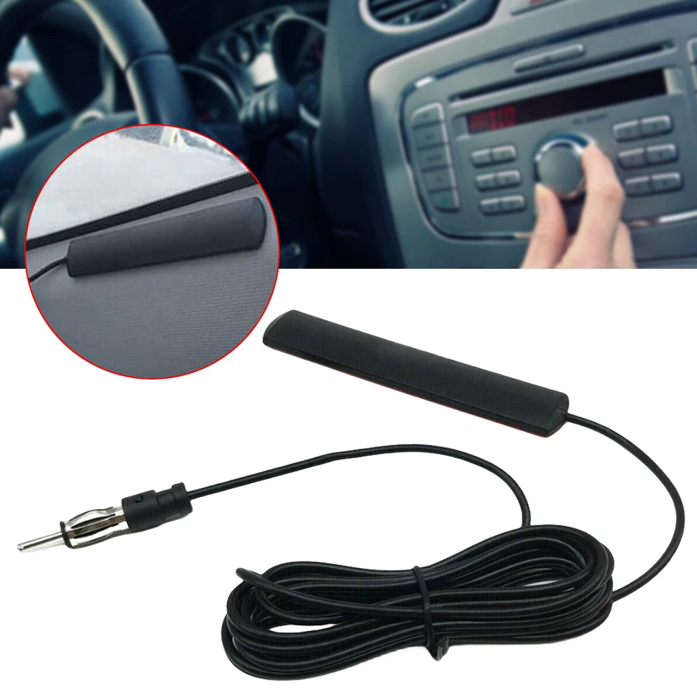 DC 5-12V Car Electronic Radio Antenna Hidden Amplified 85-860Mhz