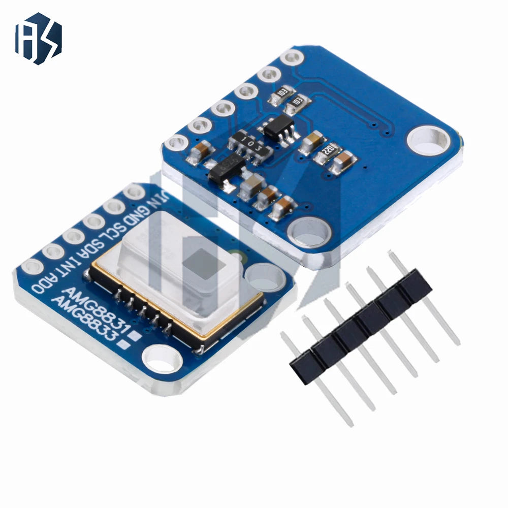 3v-5v AMG8833 IR 8x8 Thermal Imager Array Temperature Sensor Module Zpaxo