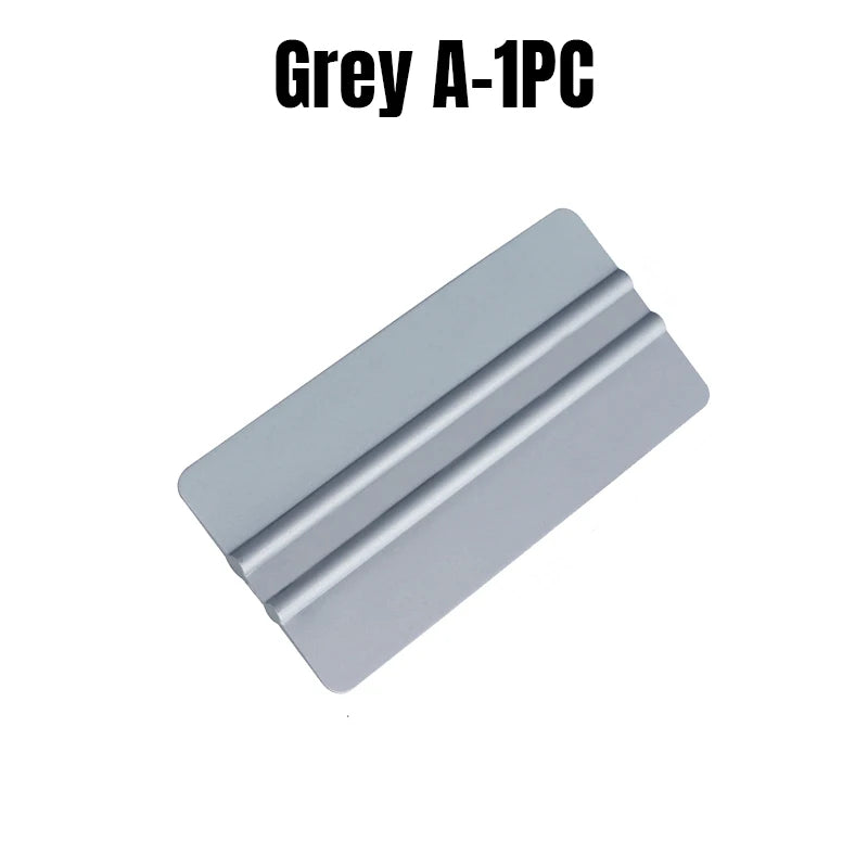 Car Wrapping Tool Vinyl Film Installation Scratch-free Squeegee Large Zpaxo Grey A 1PC