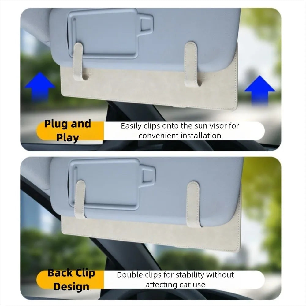 Anti Glare Car Sun Visor Eye Protection Universal Windshield Cover Zpaxo