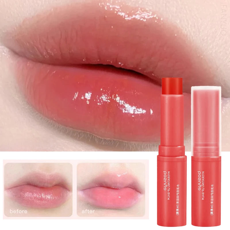Fruit Hydrating Lip Balm Long Lasting Nourishment Moisturizing Lipstick Non-sticky Anti-Cracked Lip Mask Daily Lip Care Makeup Zpaxo