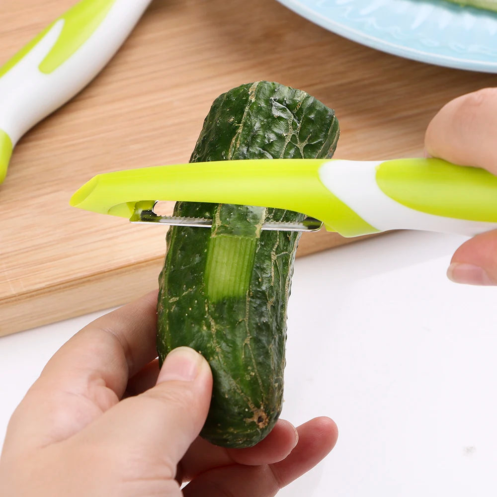 Vegetable Peeler Knife Stainless Steel Zester Carrot Potato Fruit