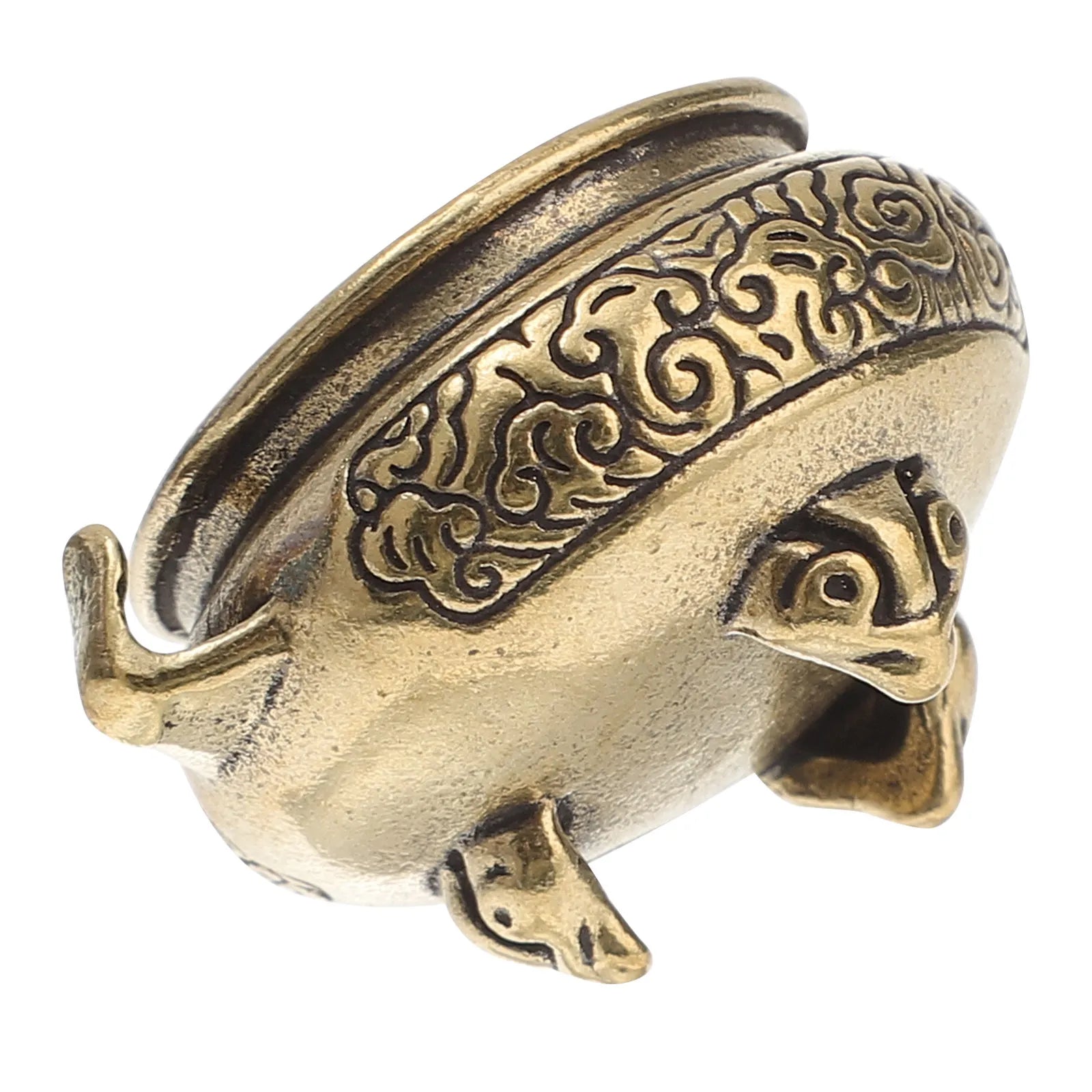 Creative Brass Incense Burner Home Censer Holder Desktop Ornament