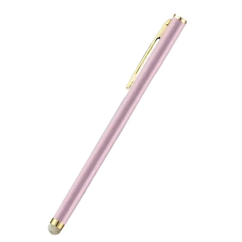 652F Business Styluses Pen Conductive Cloth Nib Multiple Screen Compatibility For Digital Art Office Work Metal Body Zpaxo Pink CN