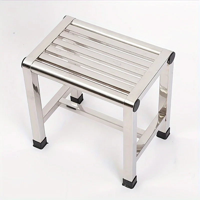 Multi Functional Stainless Steel Stool Durable Thick Sturdy Ideal