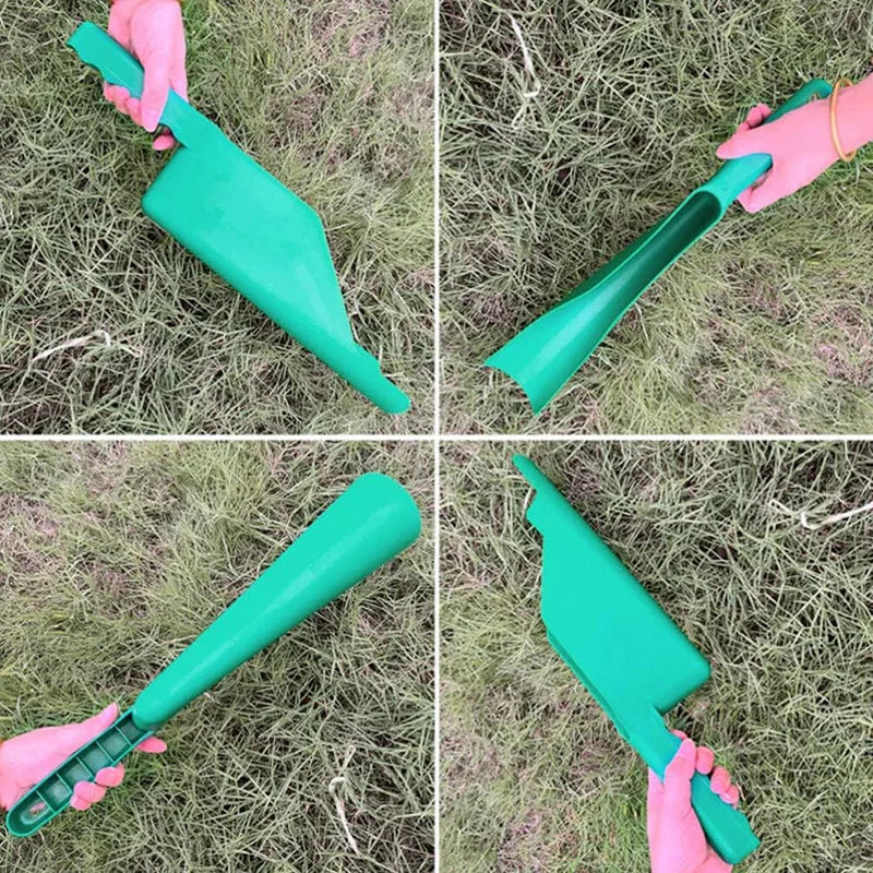 1pc, Gutter Getter Scoop Cleaning Roof Tool Flex Fit Dirt Debris Remove Multi Use Eaves Garden Leaf Gutter Spoon Shovel Supplies Zpaxo