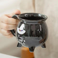 Cauldron Mug Halloween Witch Brew Mugs Beverage Cups Spooky Drinkware