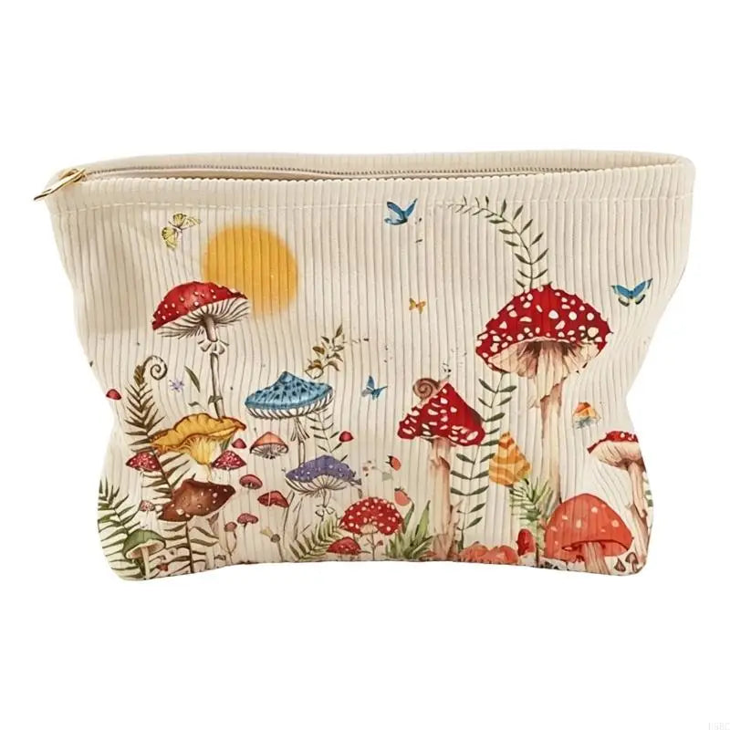 Lovely Moon Mushroom Designs Corduroy Carry All Daily Organization