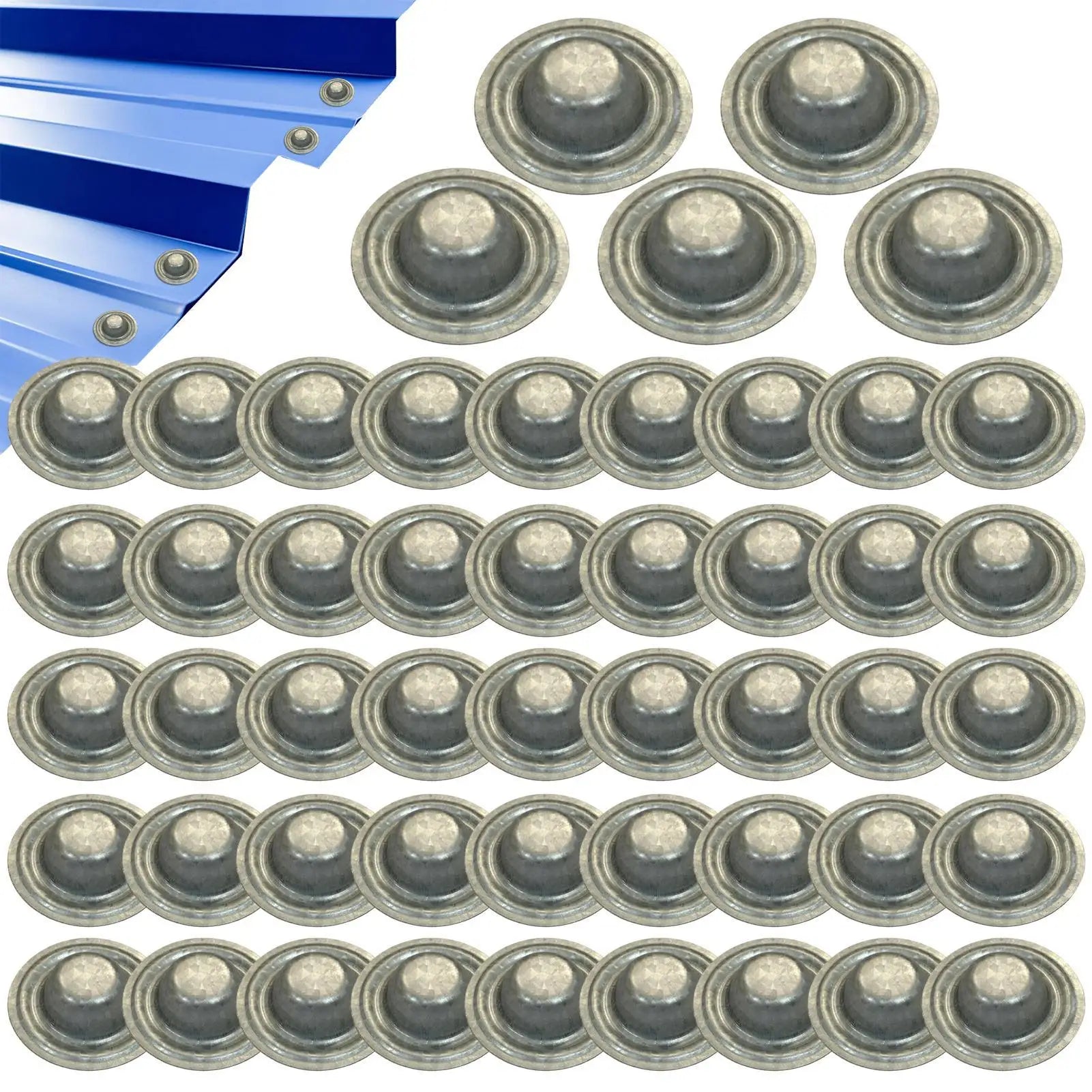 Metal Roof Screw Caps 50 Roofing Waterproof Seal Protective Homeowner