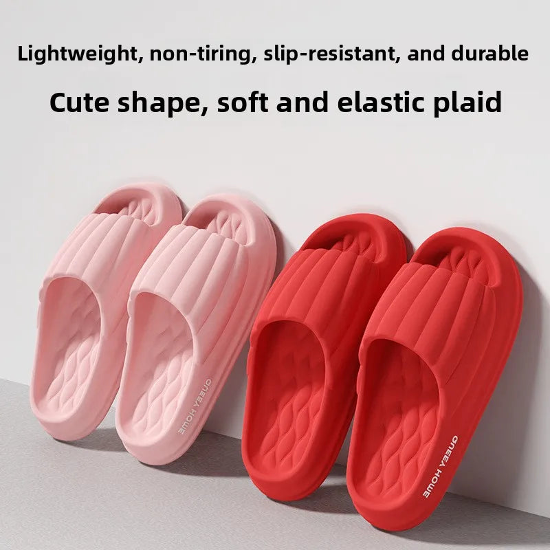 Scented Poop Slippers Ladies Indoor Home Use EVA Anti-slip Summer Men