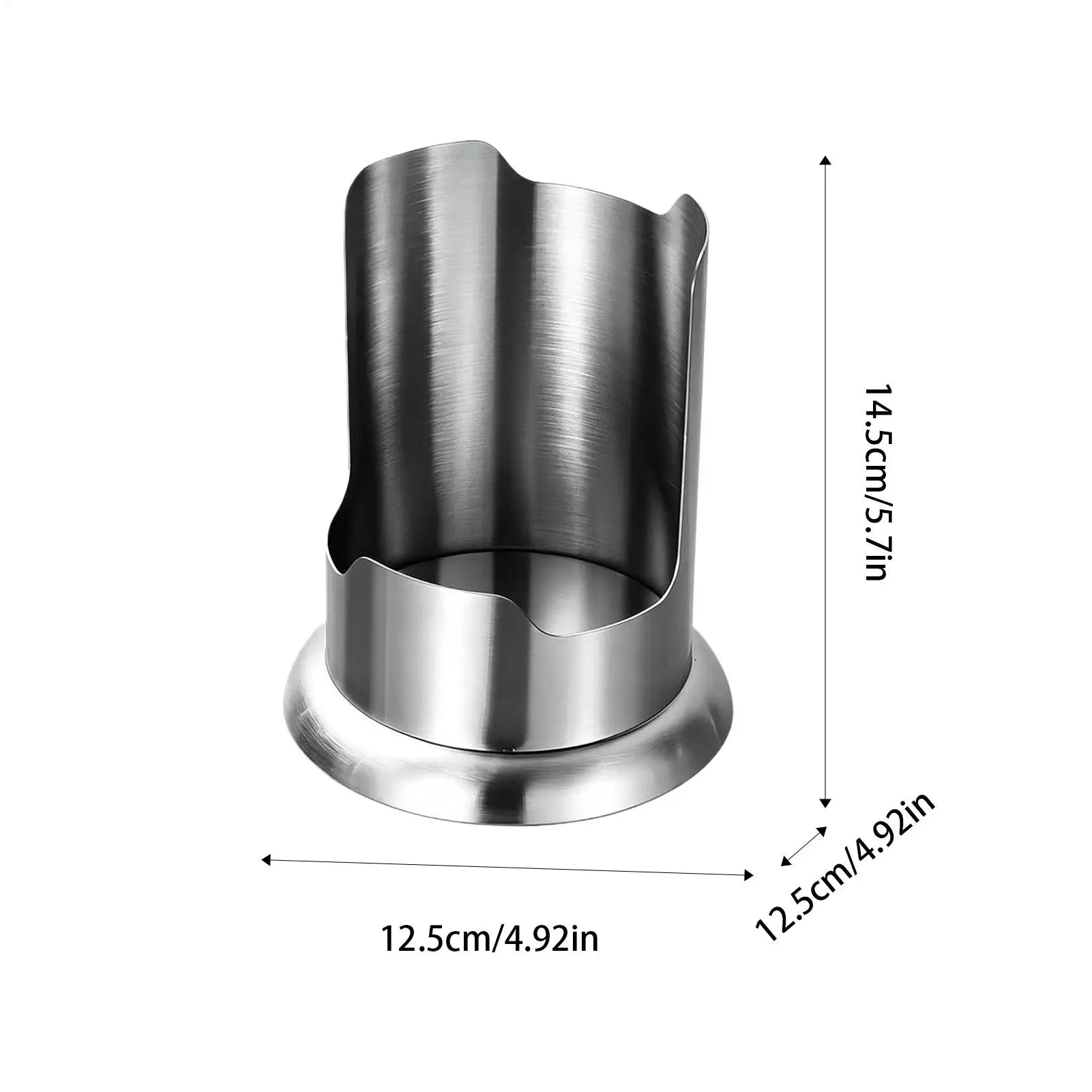 Spoon Rest Stainless Steel Pot Lid Cooking Utensil Storage Stand