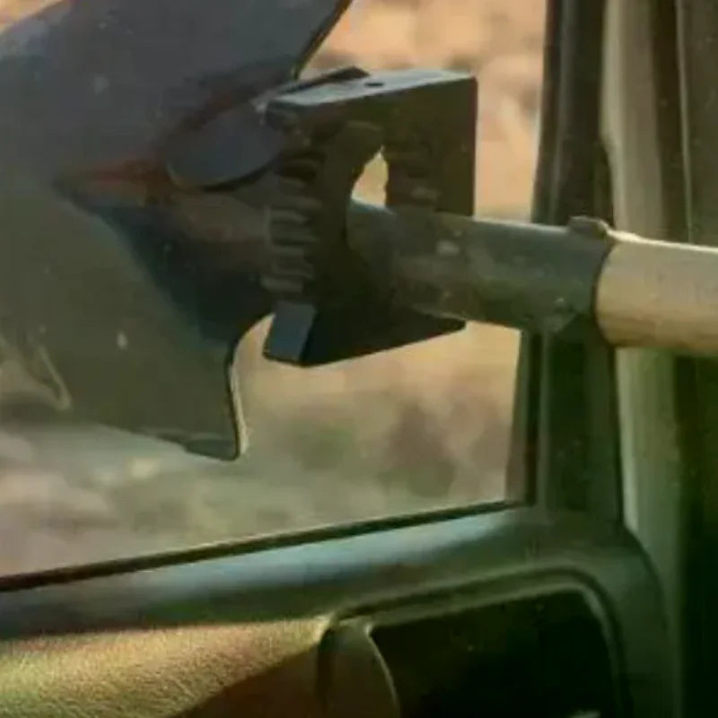 Heavy Duty Rubber Quick Fist Clamp Mount – Overlanding Tool Holder Equipment Clamp Mount Zpaxo