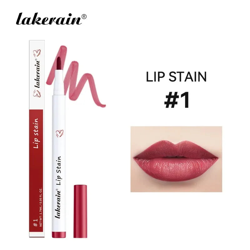 Waterproof Matte Lipliner Pencil Red Contour Tint Lipstick
