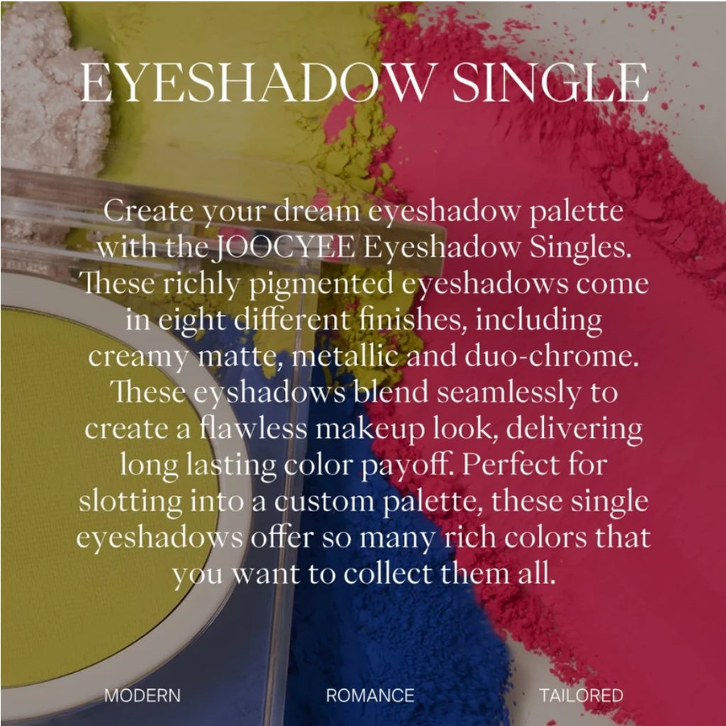 JOOCYEE Eyeshadow Single Eye Shadow Long-lasting Blusher Natural Easy Zpaxo