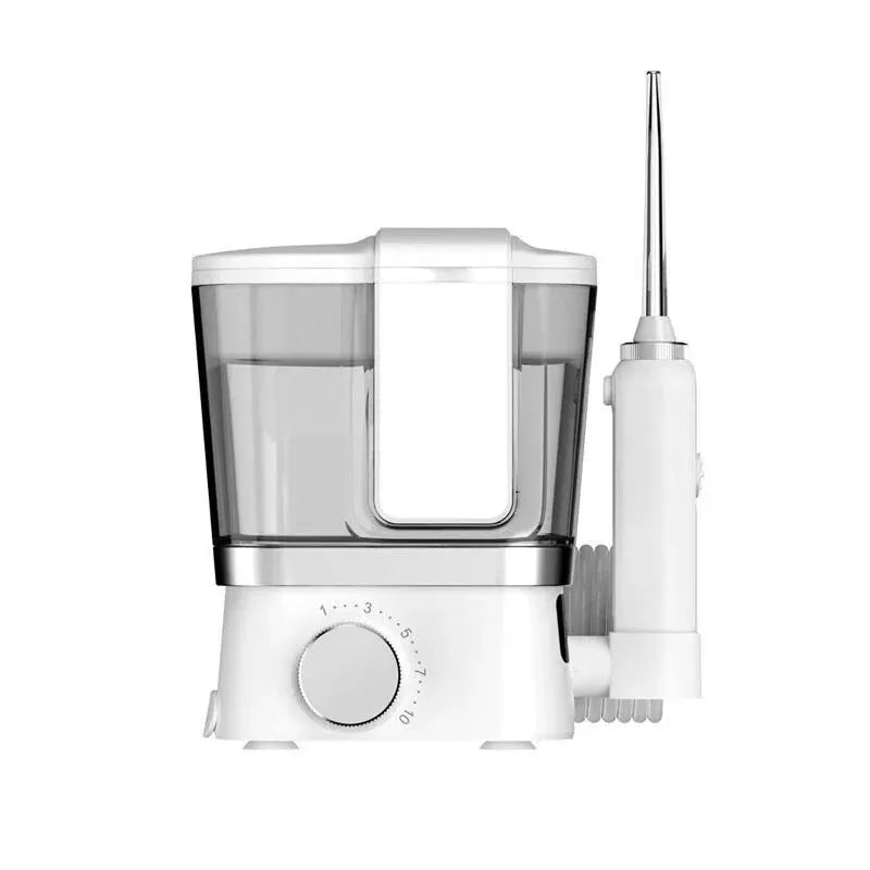 Handheld Water Flosser for Teeth Rechargeable Electric Dental Oral Irrigator 600ml Water Tank 4 Water Jet Teeth Cleaner Portable Zpaxo 200706white