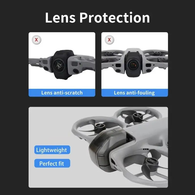 652F Lightweight Camera Lens Cover Avata 360 Storage Cap Zpaxo