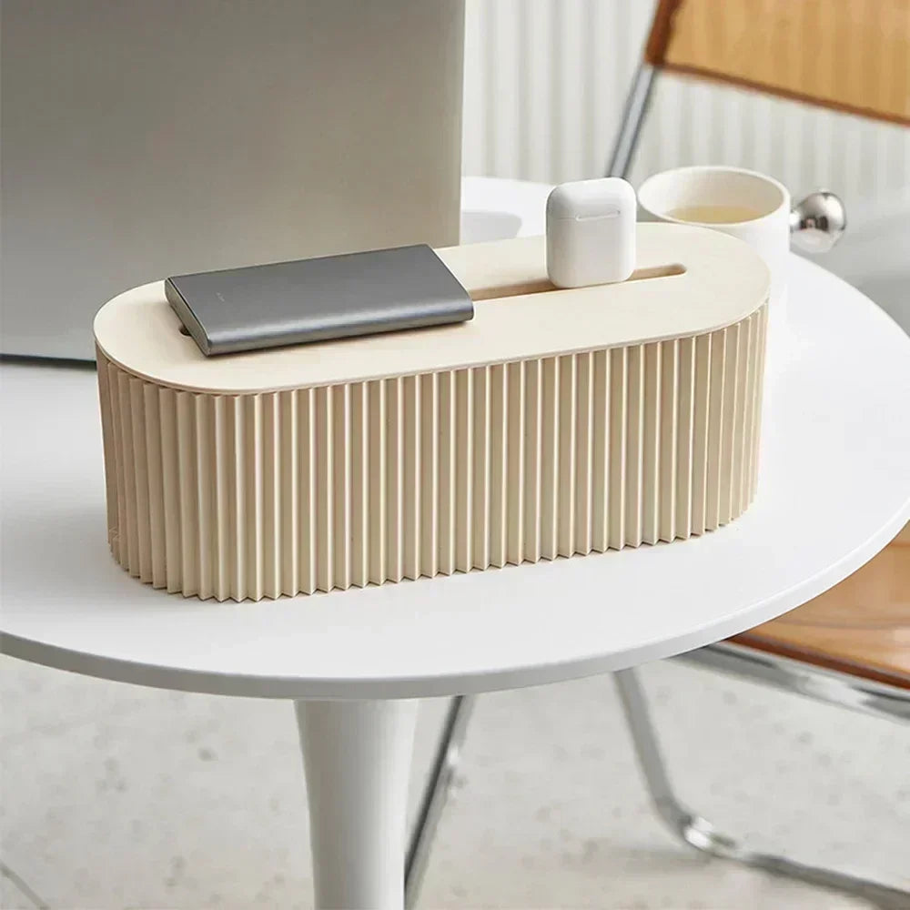 Cable Management Box – Power Strip & Wire Organizer with Lid Cable Management Box Zpaxo