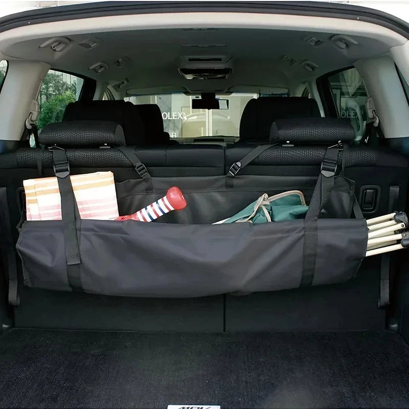 Capacity Car Trunk Organizer Oxford Backseat Storage Bag Net