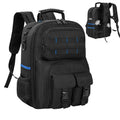 Storage Bag Tool Backpack Heavy Duty Hard Bottom Multiple Pockets