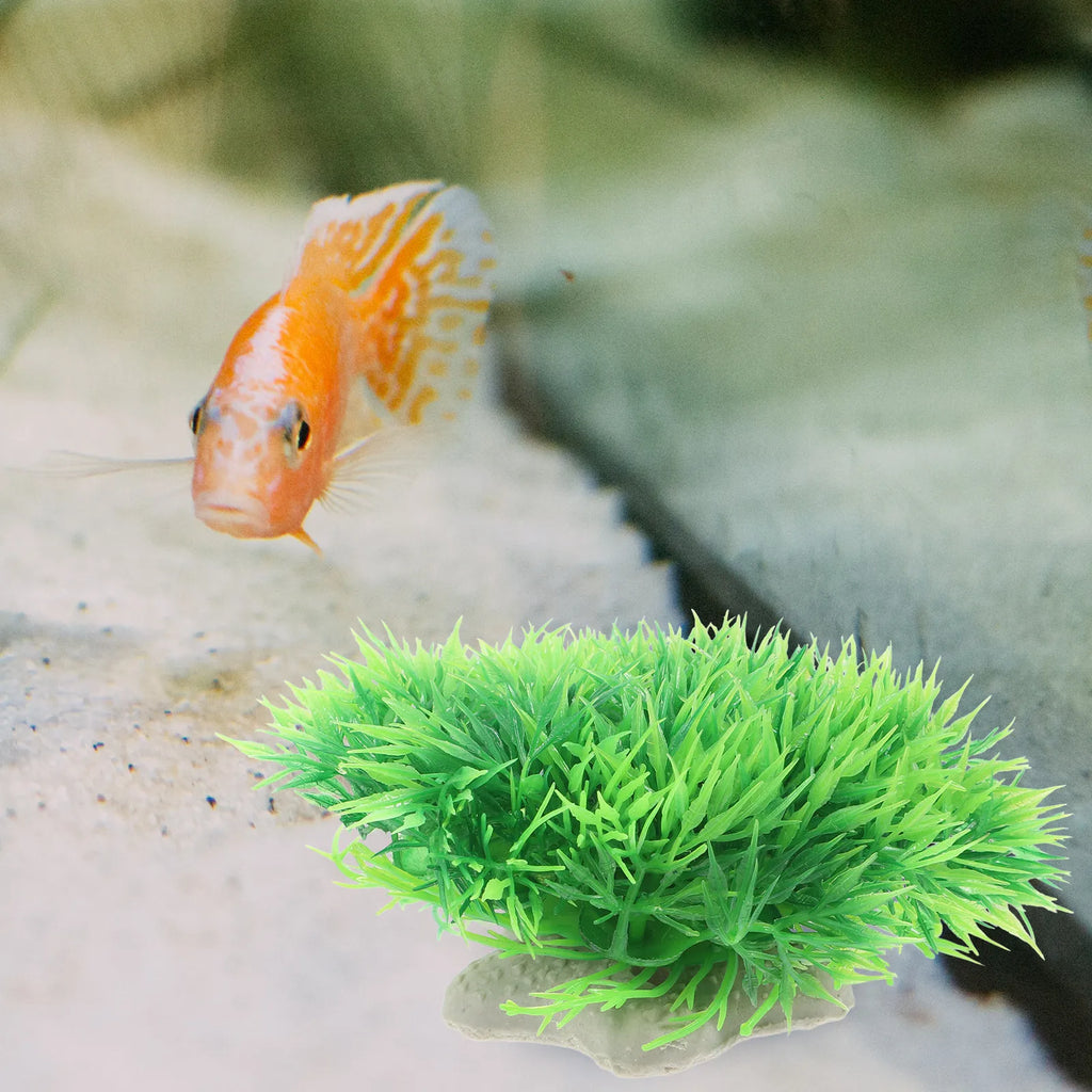 High-quality Artificial Aquarium Plants Plastic Fish Tank Decor Betta