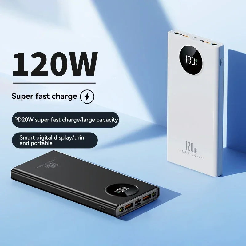 120W Power Banksuper Fast Charging 80000mah Ultralarge Capacity Zpaxo