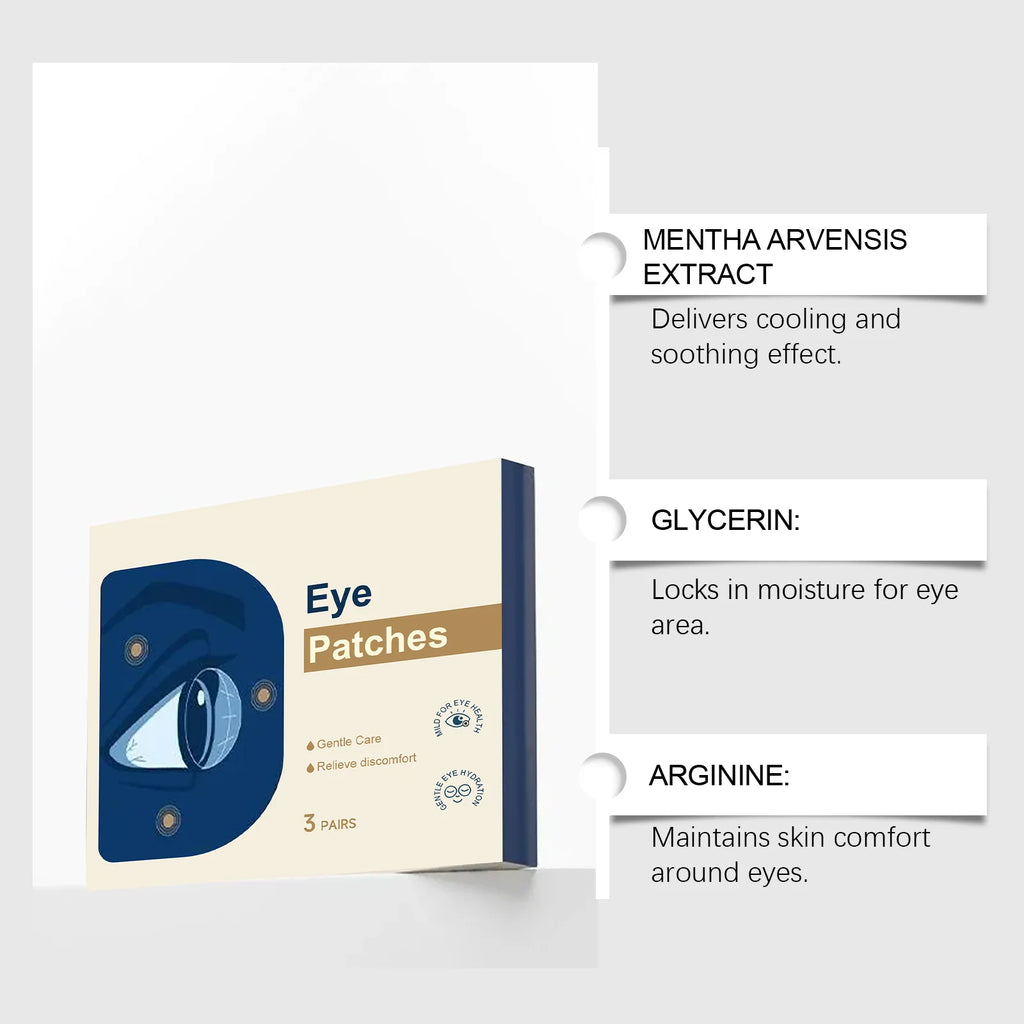Hoygi Cooling Eye Patches – Dark Circles & Puffy Eyes Gel Mask Under Eye Gel Patches Zpaxo