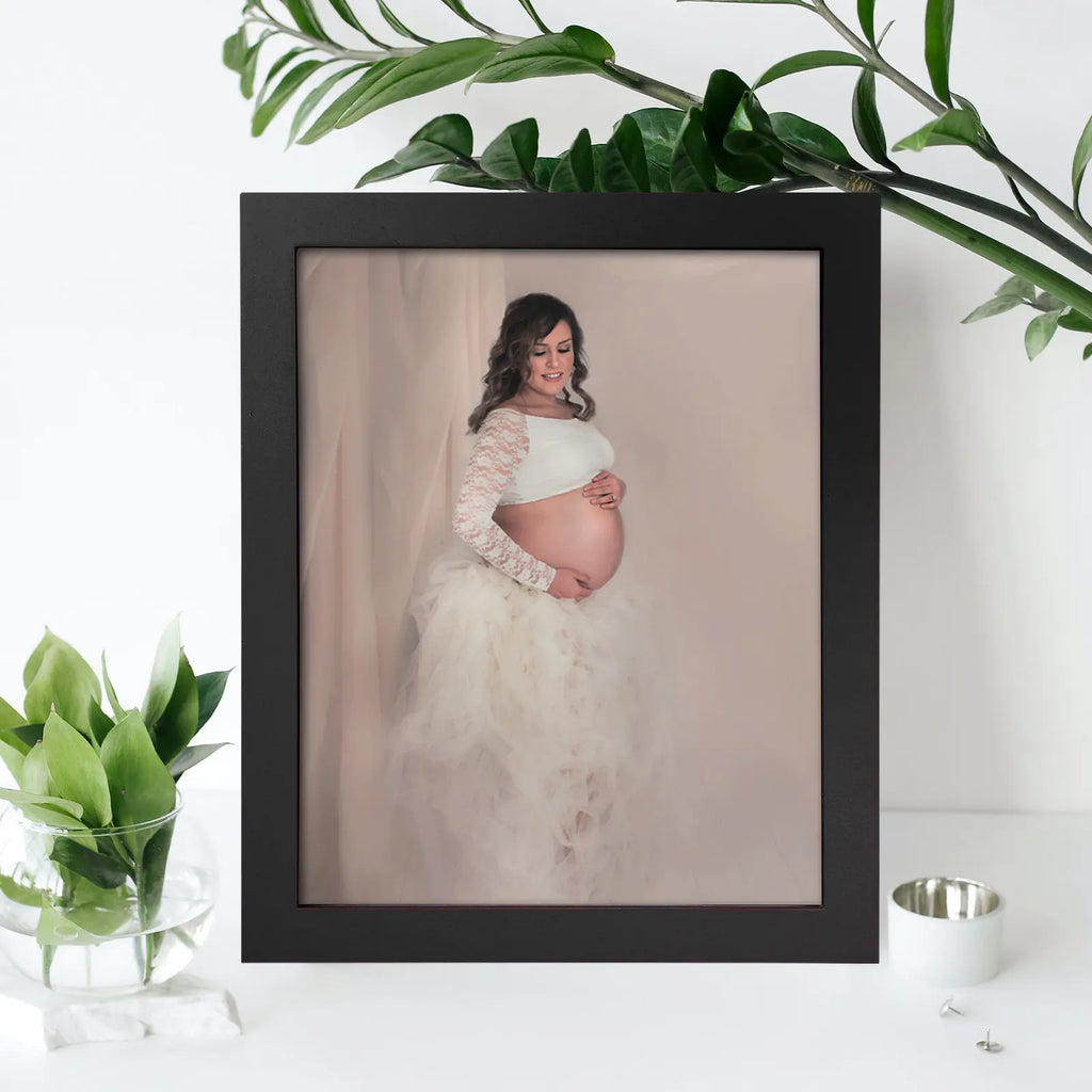 Small Wooden Photo Frame Decorative Display Picture Home Living Room