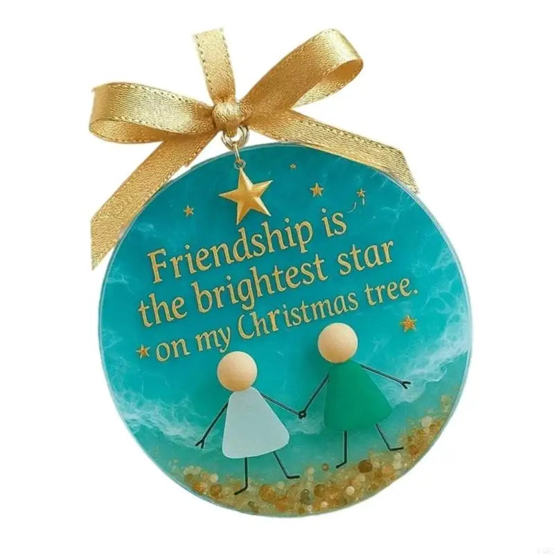 Sparkling Acrylic Christmas Tree Decoration Easy Hanging Portable