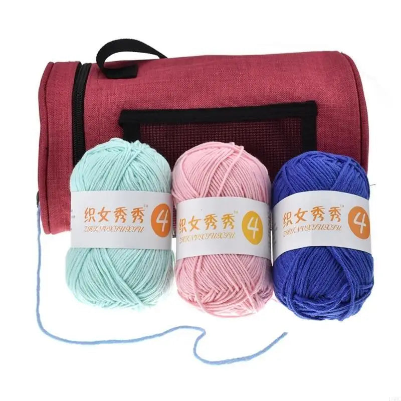 Crochet Bag Knitting Organizers Yarn Pattern Hook Needle