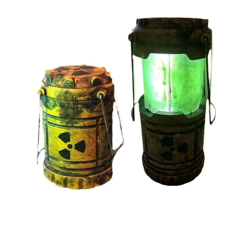Festive Atmosphere Decoration Creative Resin Crafts Simulation Nuclear Reactor Image Night Lighting Hand-held Lamp Birthday Gift Zpaxo