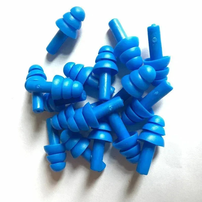 Silicone Earplugs 10–50 Pairs – Waterproof Noise Reduction