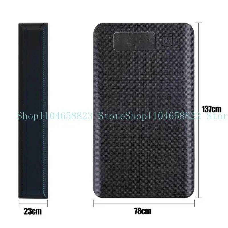 6x18650 Battery for Case Storage Box Battery Holder Charging Box for Shell LCD Displa Zpaxo